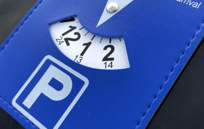 Parkeren blauwe zone