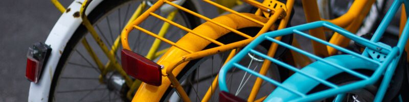 Fietsenparking unsplash