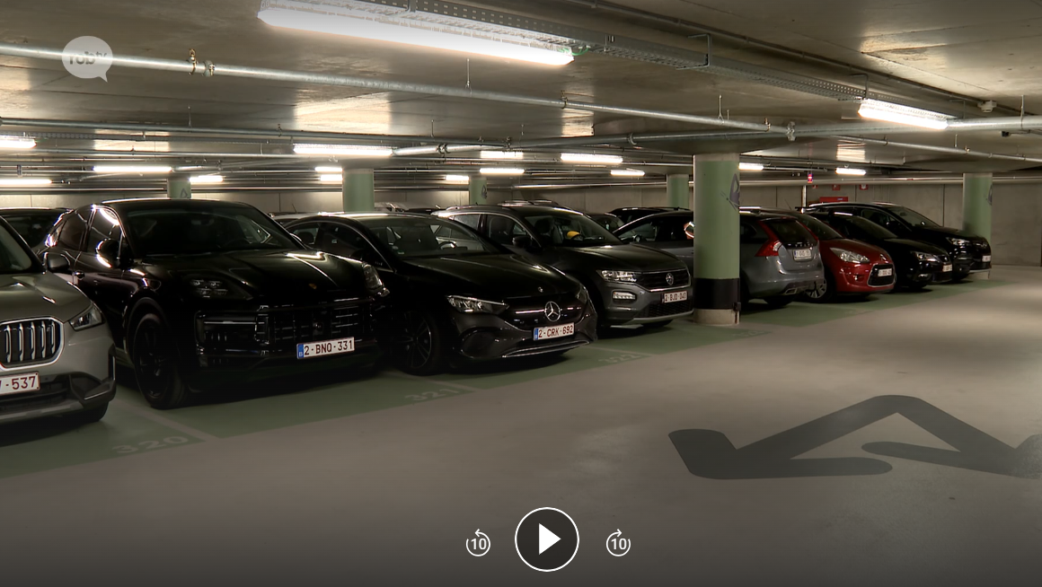 Rob TV | Nummerplaatherkenning, digitale schermen en een verse lik verf voor parking De Bond in Leuven